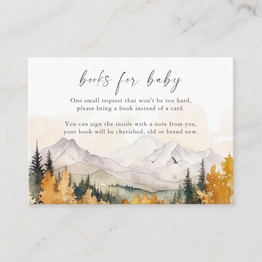 ウッドランドベビー挿入カードボ素朴イ用 エンクロージャーカード (正面)