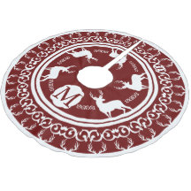 ウッドランドベリーとホワイトディアー〔雄ジカの〕枝角&ディアー