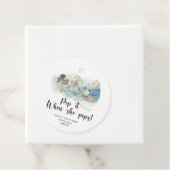 ウッドランドポップ・アートの動物 – 彼女が赤ちゃんシャワーをポップする時に フェイバータグ (インサイチュ)