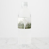 ウッドランドマウンテンベビーシャワー ペットボトルラベル (裏面)