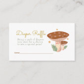 ウッドランドマッシュルームおむつラッフルエンクロージャー エンクロージャーカード (正面)