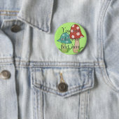 ウッドランドマッシュルームボタン 缶バッジ (インサイチュ)