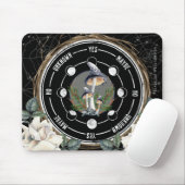 ウッドランドマッシュルーム真菌の森のサイキック振り子 マウスパッド (マウス)