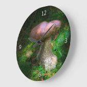 ウッドランドマッシュルーム – ペニーバン，ポルチーノ ラージ壁時計 (傾斜)