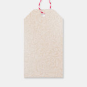 ウッドランドマナー ベビーシャワー ギフトタグ (裏面)