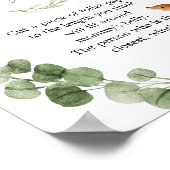 ウッドランドママのお腹の赤ちゃんシャワーゲーム ポスター (角)