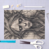 ウッドランドマンフォレストデコページ紙 薄葉紙 (クラフト)