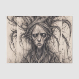 ウッドランドマンフォレストデコページ紙 薄葉紙