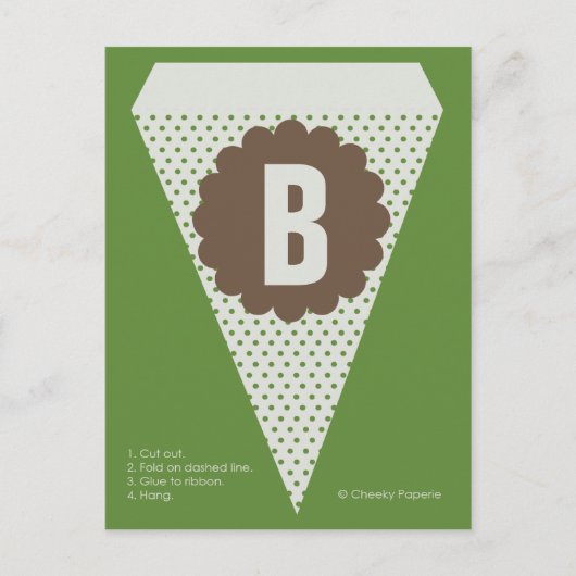 ウッドランドライトバナー ポストカード (正面)