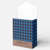 ウッドランドランバージャックバースデーパーティーお気に入りボックス フェイバーボックス (オープン)