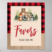 ウッドランドランバージャックベビーシャワー特典 ポスター (正面)