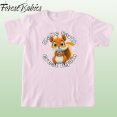 ウッドランドリスのドングリ素晴らしス Tシャツ