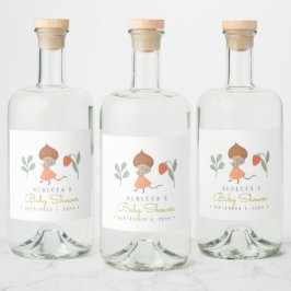 ウッドランドリトルミューズフェイバーバッグ リキュールボトルラベル