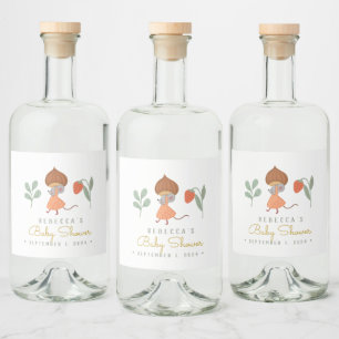 ウッドランドリトルミューズフェイバーバッグ リキュールボトルラベル