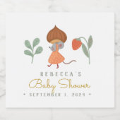 ウッドランドリトルミューズフェイバーバッグ リキュールボトルラベル (シングルラベル)