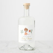 ウッドランドリトルミューズフェイバーバッグ リキュールボトルラベル (正面)