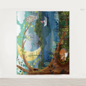 ウッドランドリバーサイドチルドレンズルーム タペストリー (正面)