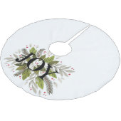 ウッドランドリースデザイン – クリスマスツリースカート (アングル)