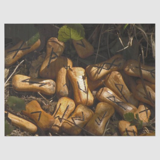 ウッドランドルーンティッシュペーパー 薄葉紙 (正面)