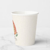 ウッドランドレインボーマッシュルームボタニカルバースデーパーティー 紙コップ (左)