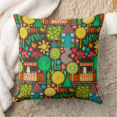 ウッドランドレモネード クッション (ブランケット)