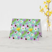 ウッドランドワイルドフラワーガーデン カード (黄色い花)