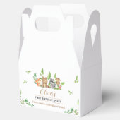 ウッドランドワイルドワンバースデーパーティーお願いボックス フェイバーボックス (オープン)