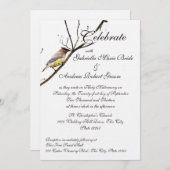 ウッドランドワクウィング 招待状 (正面/裏面)