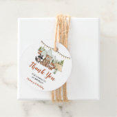 ウッドランドワンハッピーキャンパーファースト誕生日の好意 フェイバータグ (インサイチュ)