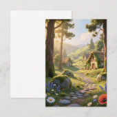 ウッドランドヴィレッジ サンキューカード (正面/裏面)