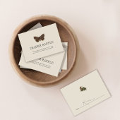 ウッドランドヴィンテージガ赤ちゃんシャワーエンクロージャカード エンクロージャーカード