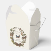 ウッドランドヴィンテージ植物性ベビーシャワー フェイバーボックス (オープン)