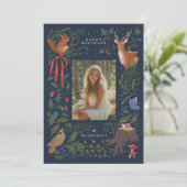 ウッドランド休暇 | グリーティングカード シーズンカード (スタンド正面)