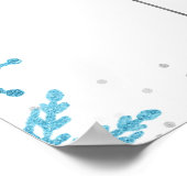 ウッドランド冬キツネ動物投票ボードポスター ポスター (角)