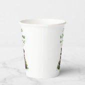 ウッドランド動物かわいいアライグマ赤ちゃんシャワー 紙コップ (右)