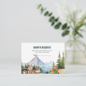 ウッドランド動物の冒険おむつラッフルリクエスト エンクロージャーカード (スタンド正面)