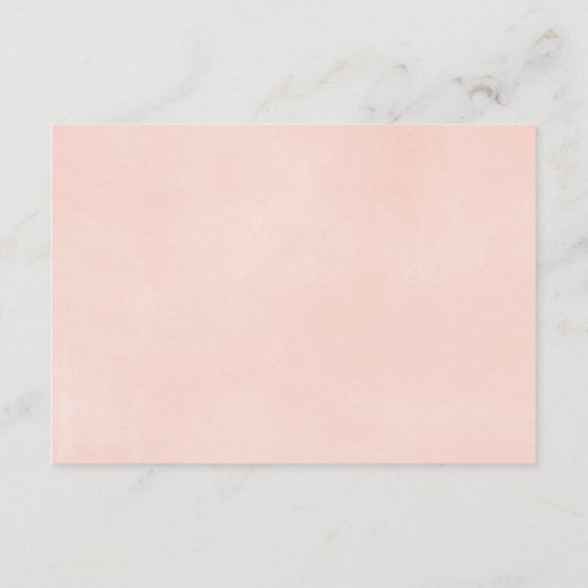 ウッドランド動物の本リクエスト女の子の赤ちゃんシャワーenc エンクロージャーカード (裏面)