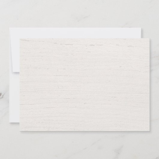 ウッドランド動物の森の男の子の誕生日の写真 招待状 (裏面)