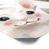 ウッドランド動物の森の赤ちゃんシャワー歓迎サイン ポスター (角)