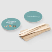 ウッドランド動物の森の赤ちゃんシャワー ハンドファン (組立なし)