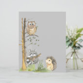 ウッドランド動物の赤ちゃんシャワー (スタンド正面)