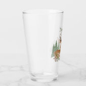 ウッドランド動物の赤ちゃんシャワー タンブラーグラス (右)