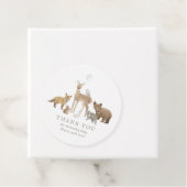 ウッドランド動物の赤ちゃんシャワー フェイバータグ (インサイチュ)