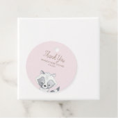 ウッドランド動物の赤ちゃんシャワー フェイバータグ (インサイチュ)