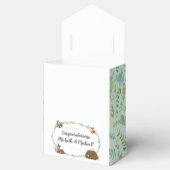 ウッドランド動物の赤ちゃんシャワー フェイバーボックス (オープン)