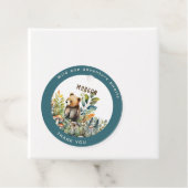 ウッドランド動物は好意を感謝のギフトデコール フェイバータグ (インサイチュ)