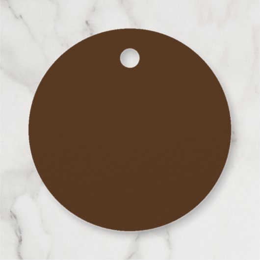 ウッドランド動物バニー好意ありがとうギフトデコール フェイバータグ (裏面)