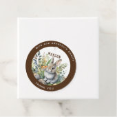 ウッドランド動物バニー好意ありがとうギフトデコール フェイバータグ (インサイチュ)