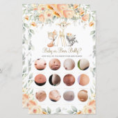 ウッドランド動物フローラベビーまたはビールベリーゲーム (正面/裏面)