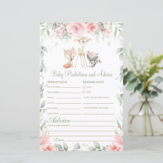 ウッドランド動物フローラベビー予測とアドバイス (スタンド正面)